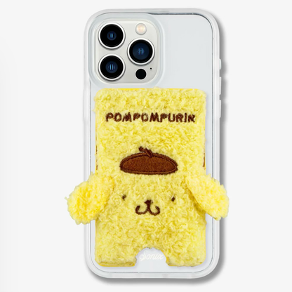 Sonix x Pompompurin "30th Anniversary" Plush Magnetic Wallet