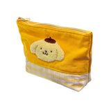 Pompompurin "Chenille Gingham" Pouch