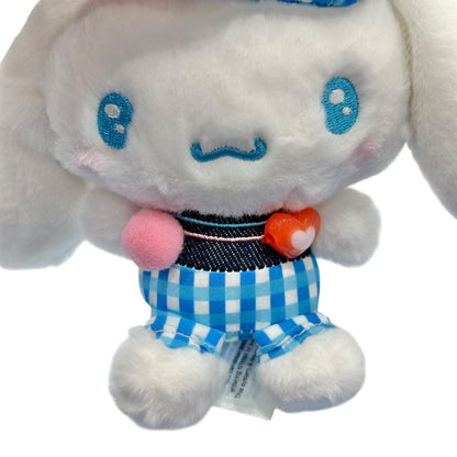 Cinnamoroll "Gingham Denim" Mascot Clip On