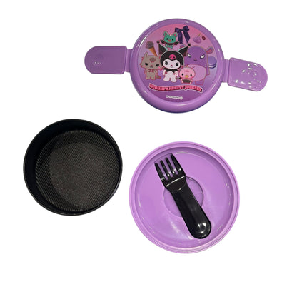 Kuromi Round Bento Lunch Box