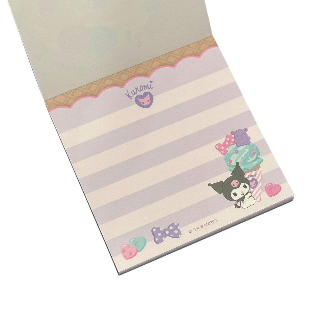 Kuromi "Ice Cream" Memo Pad