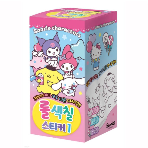 Sanrio Characters Roll Coloring Sticker (V1)