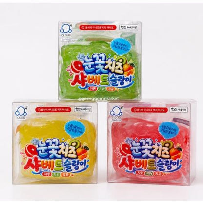 Snowflake Cheese Sherbert Squishy