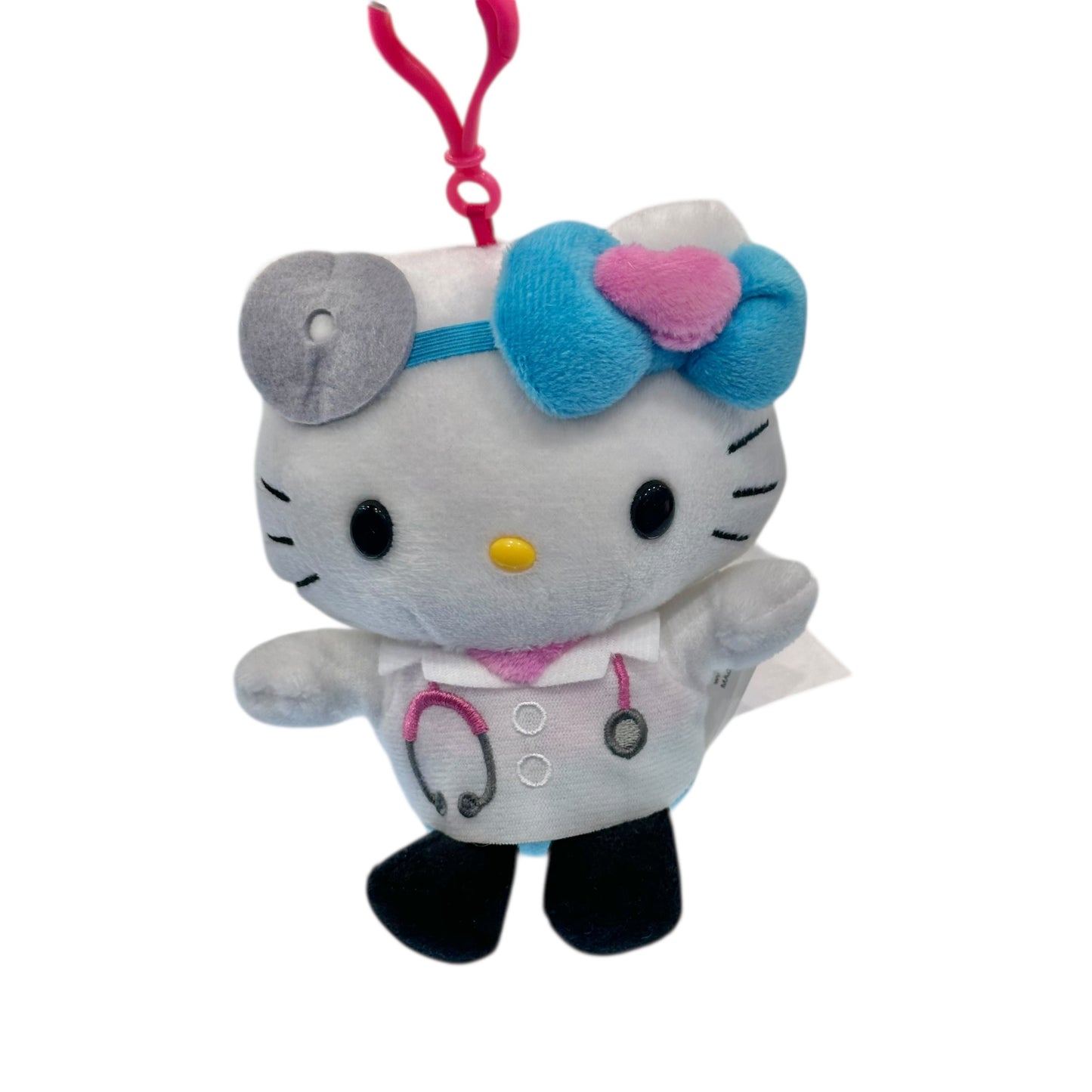 Hello Kitty "Doctor Occupation" Mascot Clip On