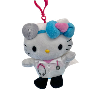 Hello Kitty "Doctor Occupation" Mascot Clip On