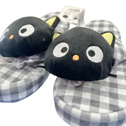Chococat "Gingham Interior" Bath Slippers