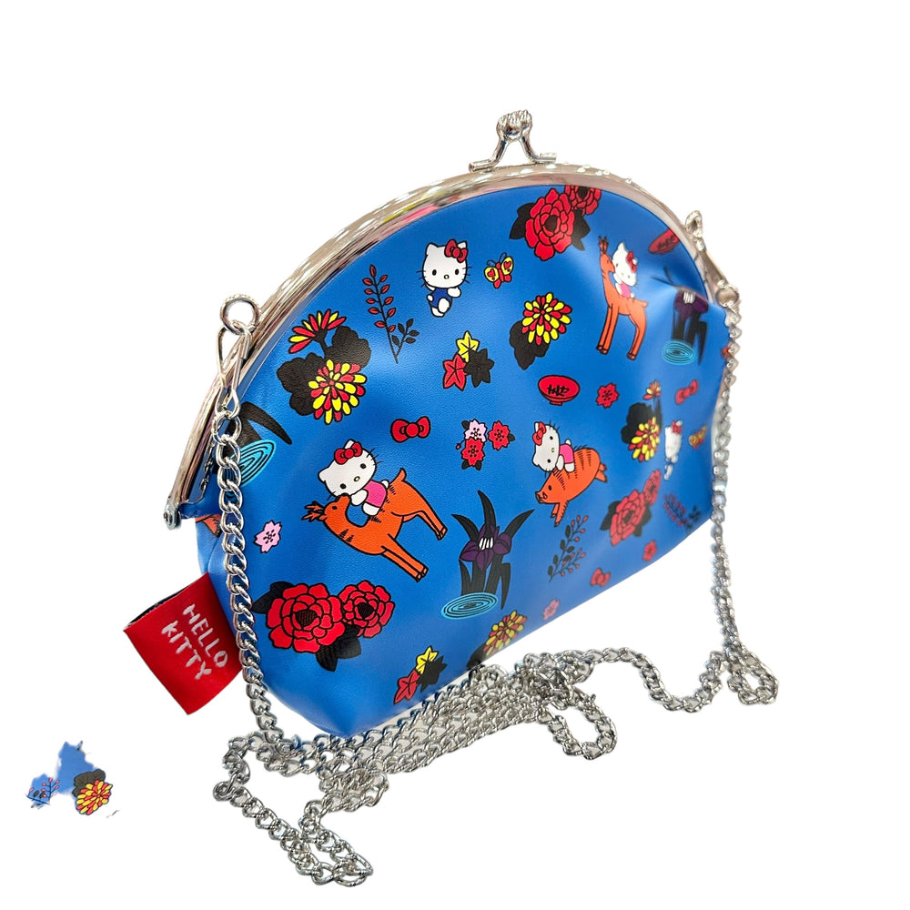 Hello Kitty "Hanafuda" Kiss Lock Purse