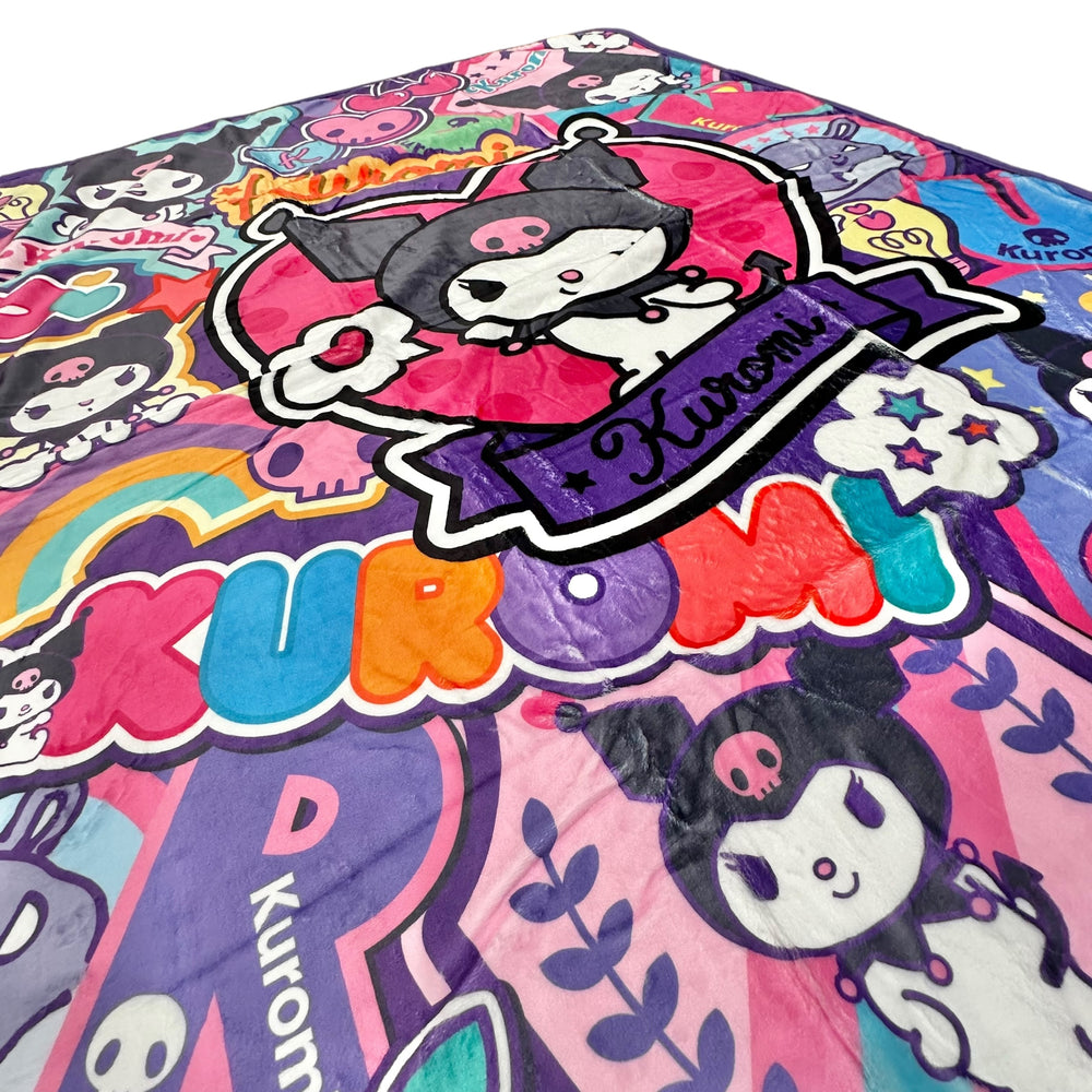 Kuromi Applique" Blanket