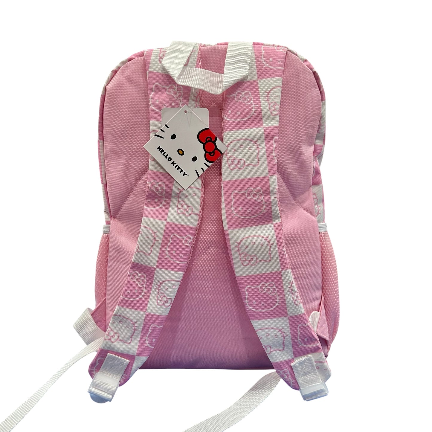 Hello Kitty AOP Backpack w/ Detachable Lunch Bag & 3D Charm