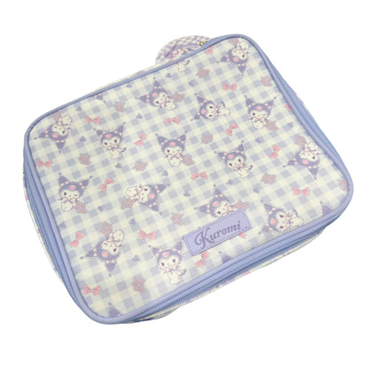 Kuromi "Plaid" Cosmetic Pouch