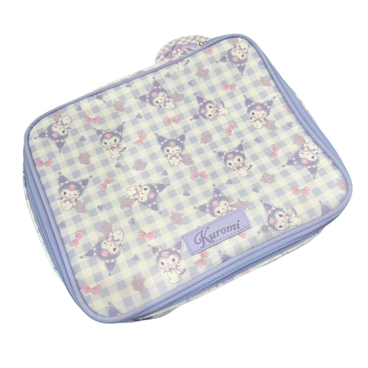 Kuromi "Plaid" Cosmetic Pouch