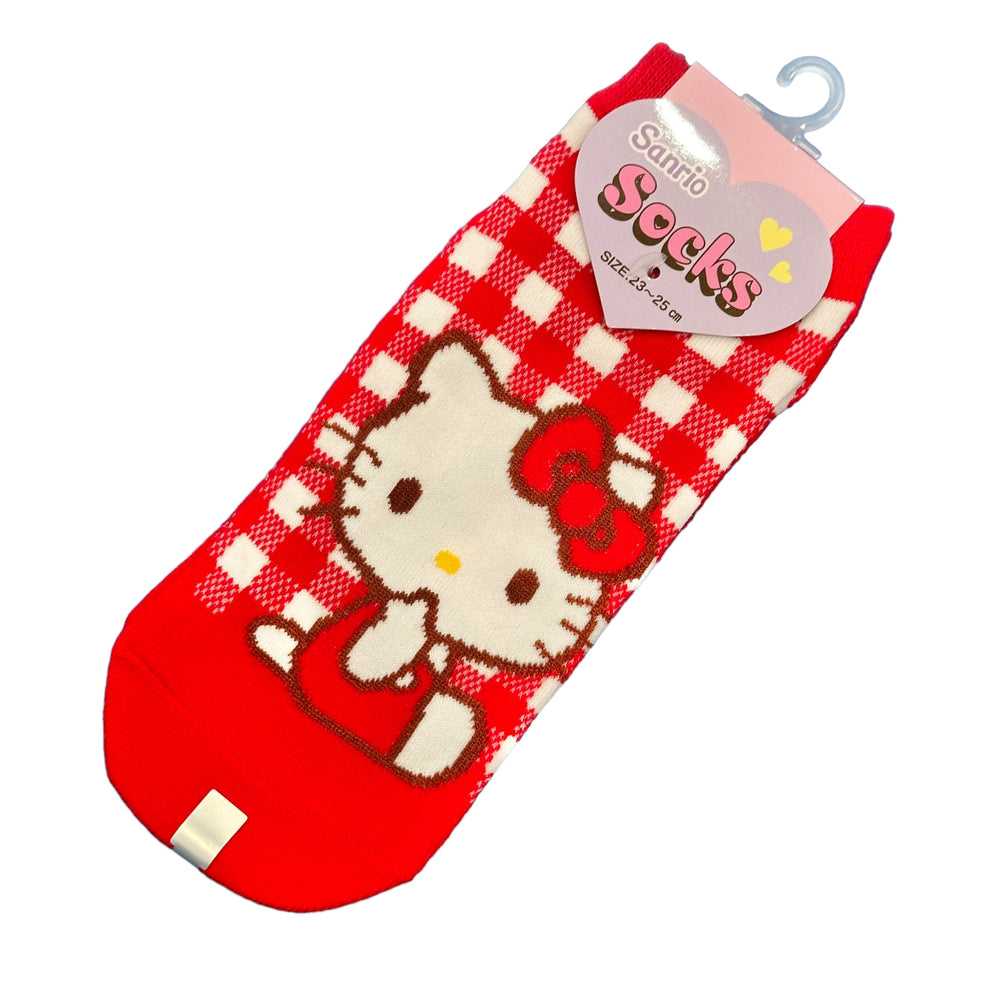 Hello Kitty Adult "Check" Socks