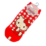 Hello Kitty Adult "Check" Socks