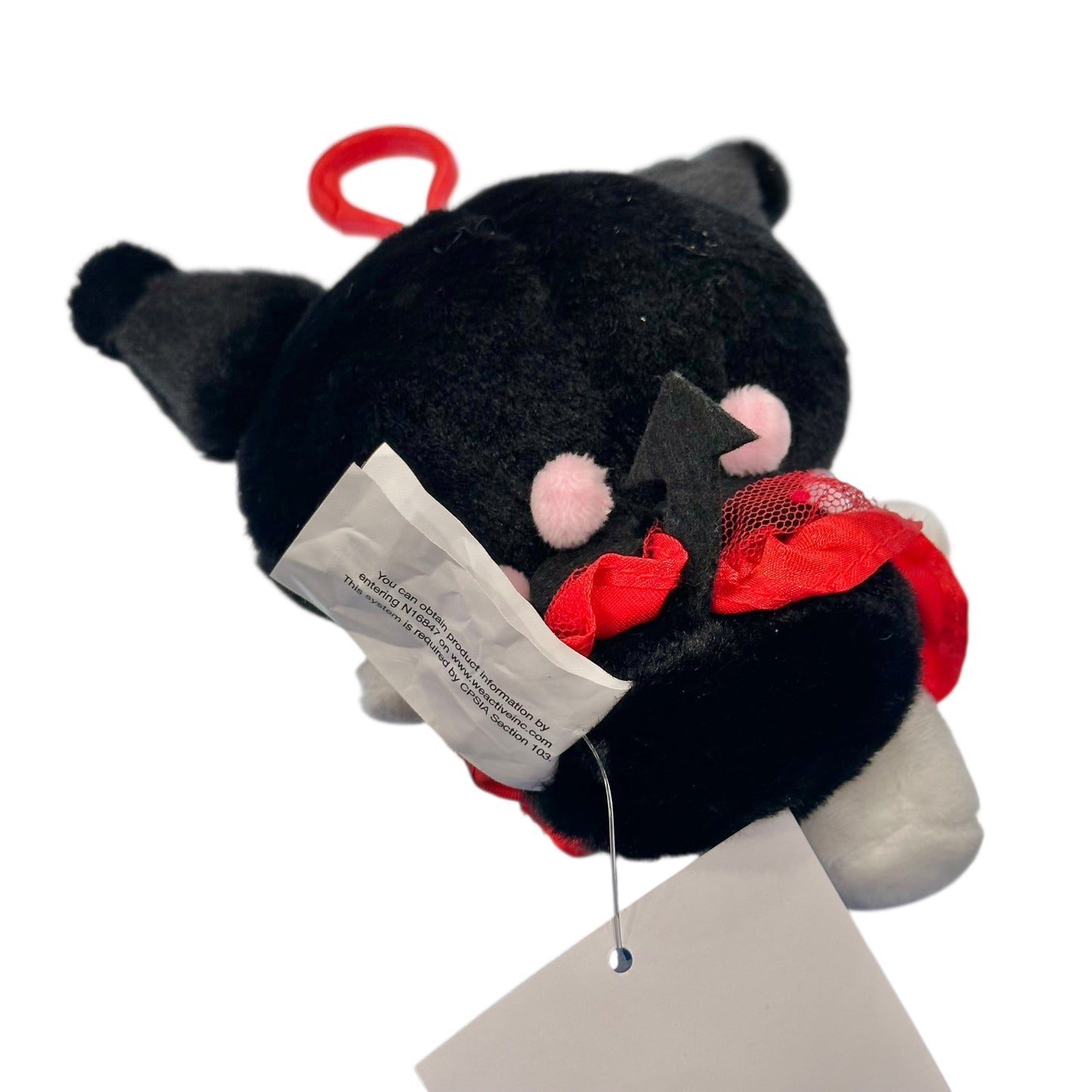 Kuromi "Sweet Devil" Mascot Clip On