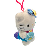 Hello Kitty "Aquarius" Zodiac Mascot Clip On Plush