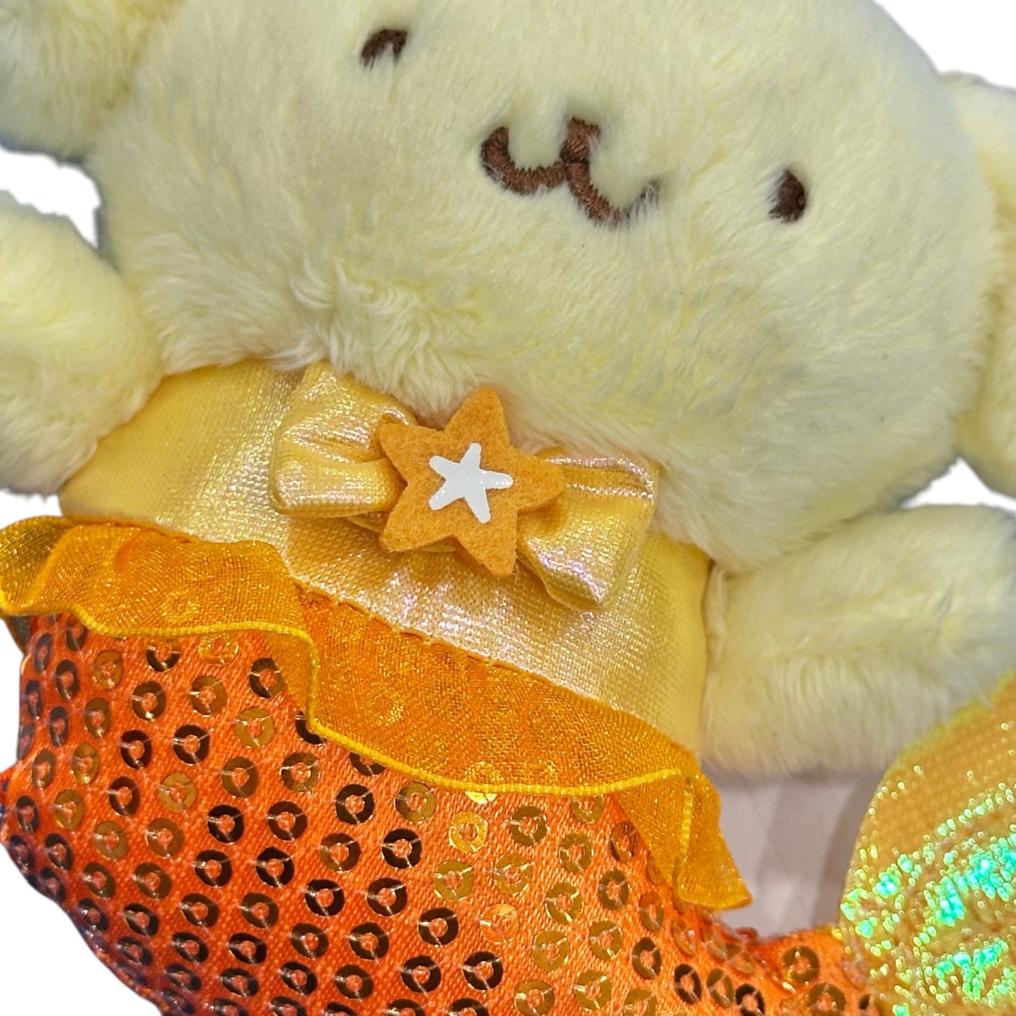 Pompompurin "Spangle Mermaid" Mascot Clip On