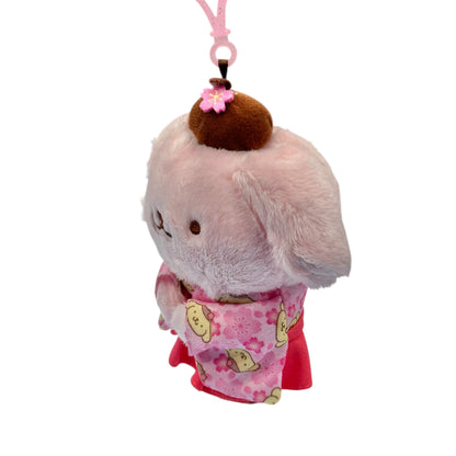 Pompompurin "Sakura Kimono" Mascot Clip On
