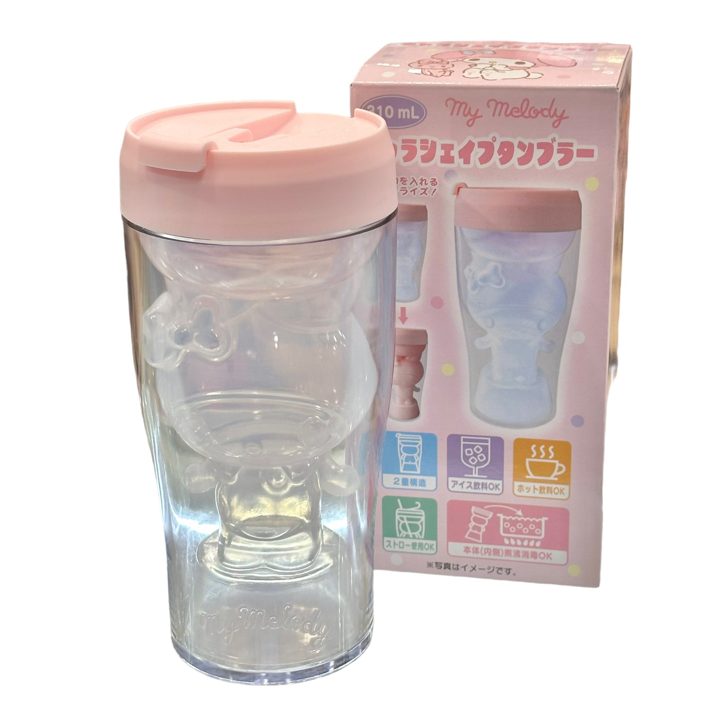 My Melody Plastic Tumbler
