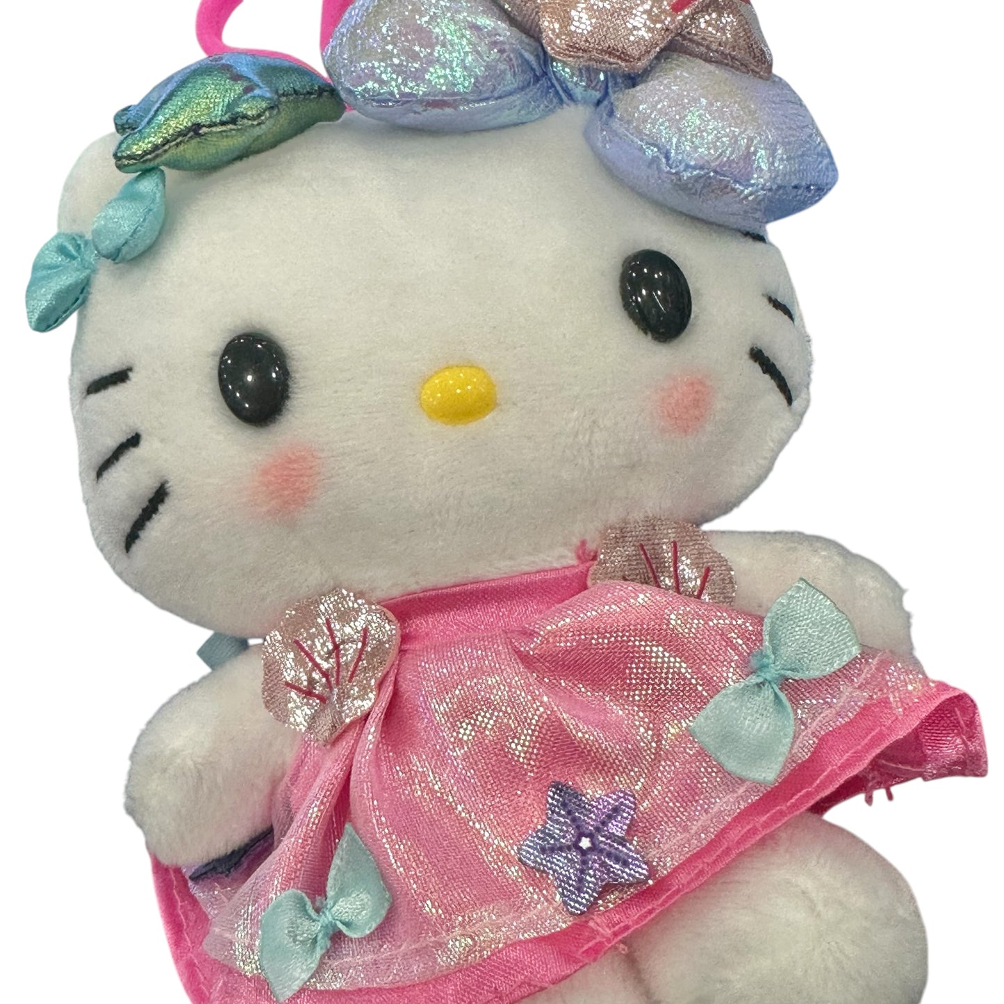 Hello Kitty "Summer Dress White" Mascot Clip On