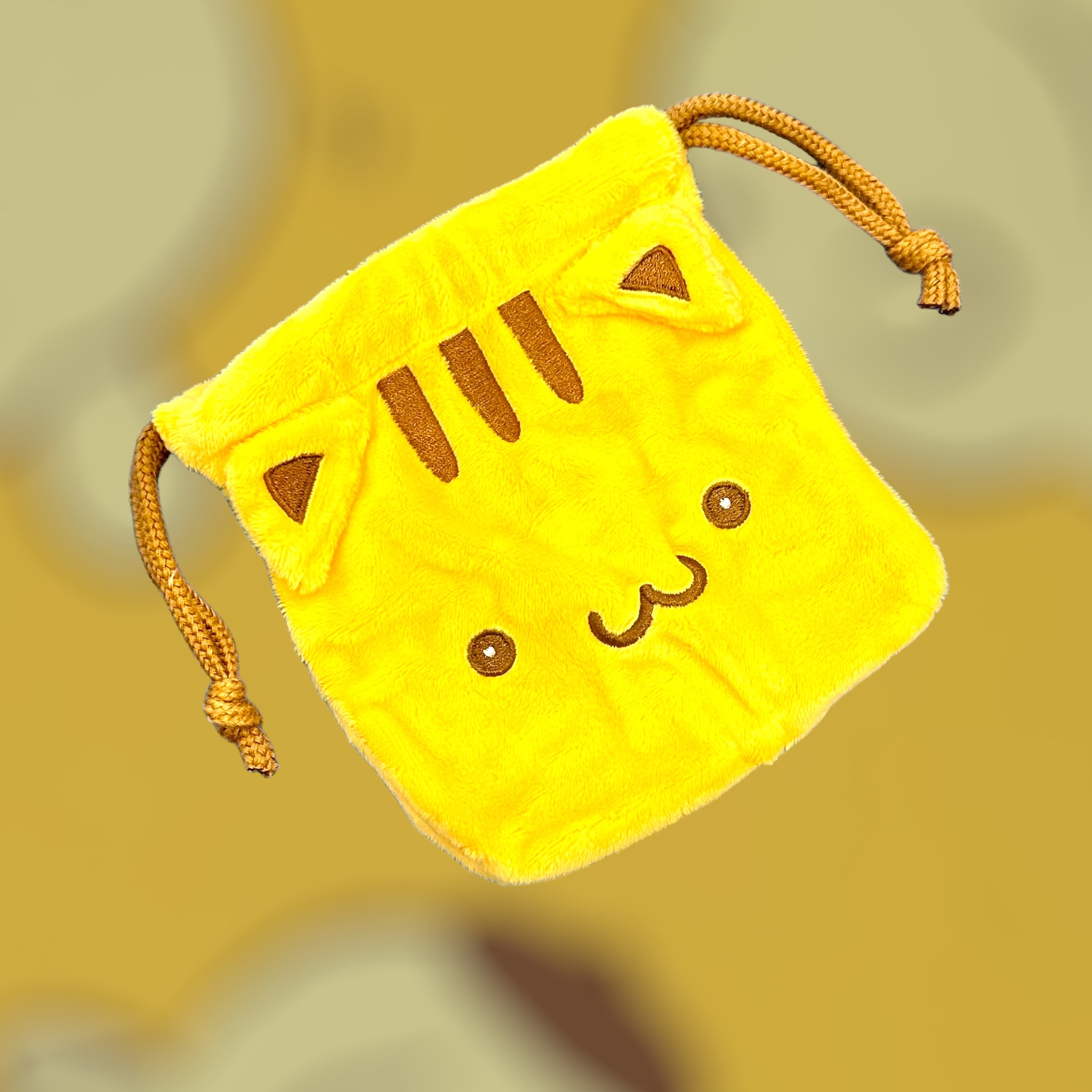Wai Kei☆POMPOMPURIN Star String Bag Sanrio Characters Pompompurin Clear Pouch & Drawstring Bag