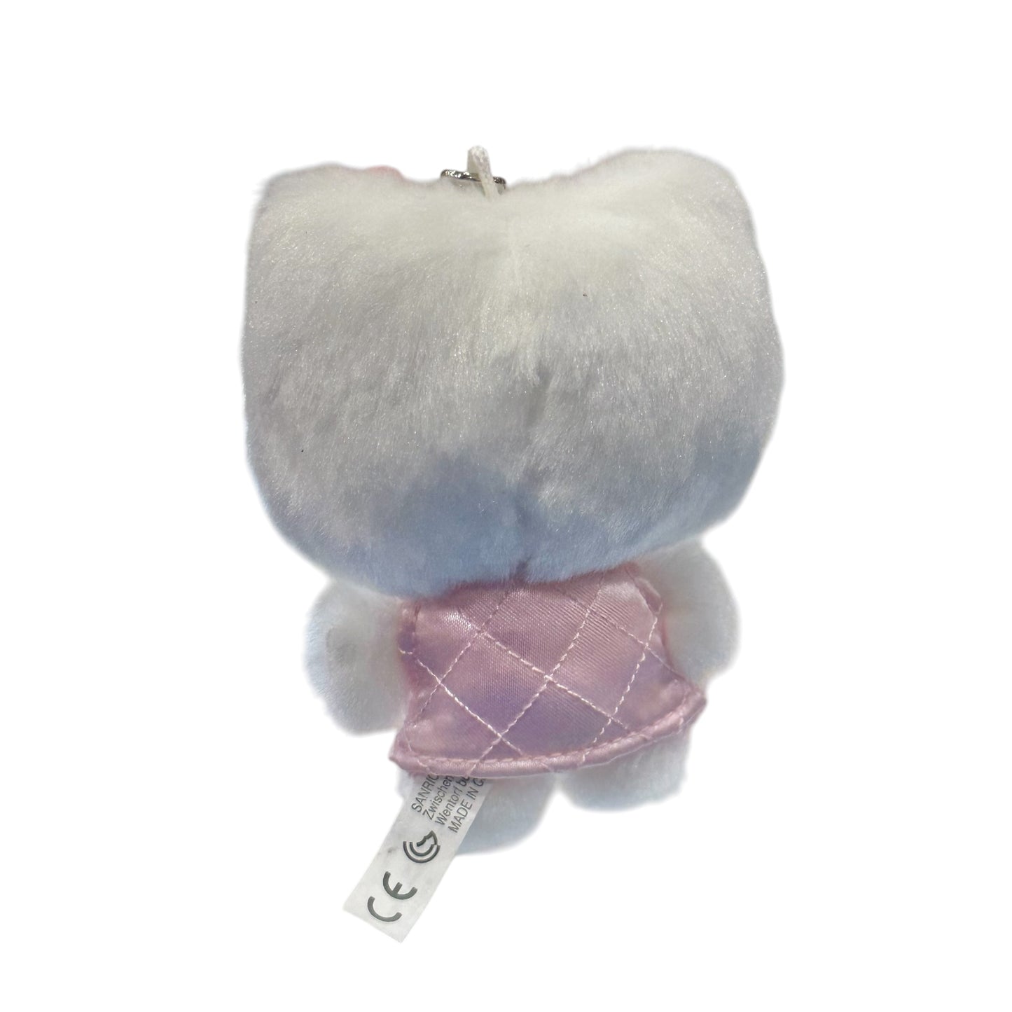Hello Kitty "Pink Quilt" Keychain w/ Mascot