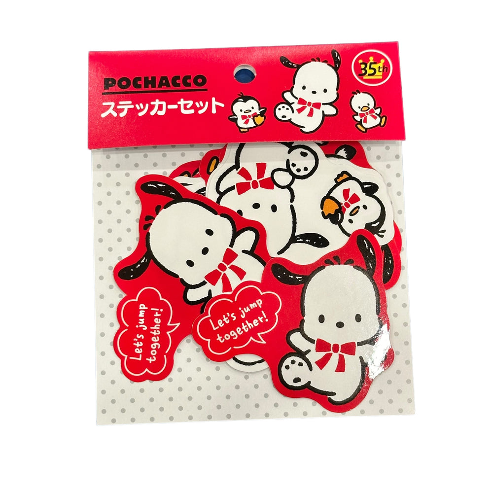 Pochacco "Red Ribbon" Stickers