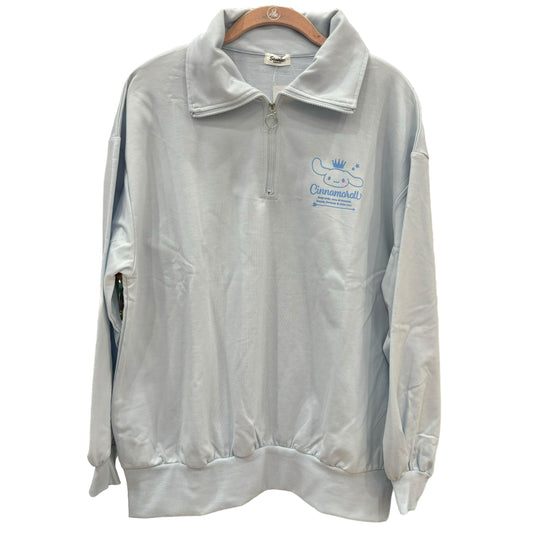 Cinnamoroll Half Zip Up Sweatshirt