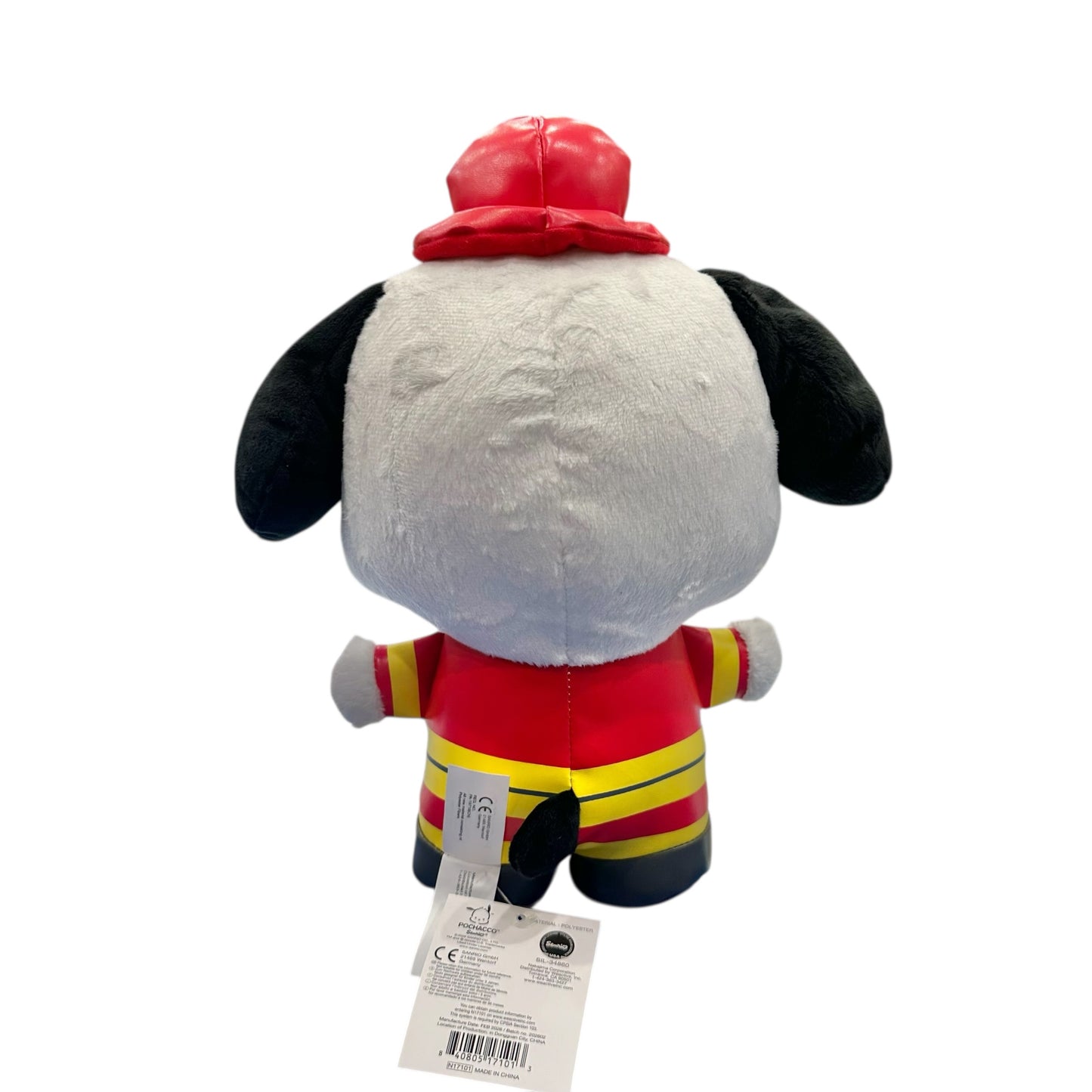 Pochacco "Firefighter" Collectible Plush