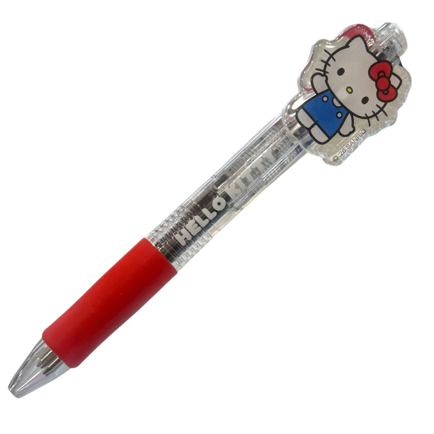 Hello Kitty Acrylic Charm Color Ballpoint Pen