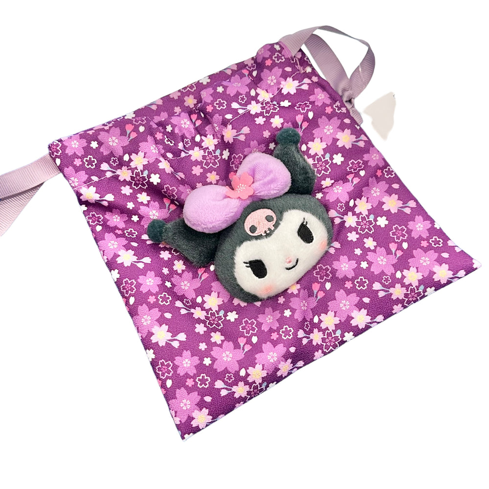 Kuromi "Sakura Kimono" Drawstring Bag