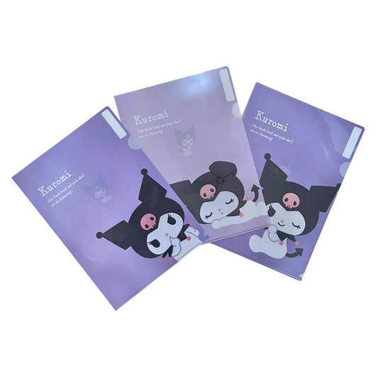 Kuromi "School" Clear File