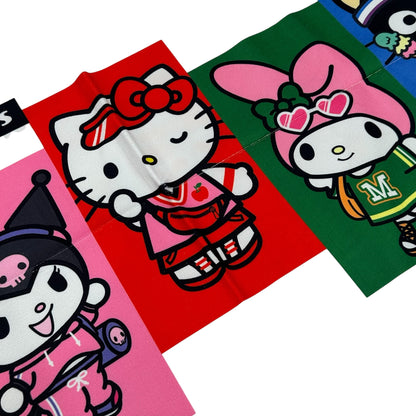 Sanrio Characters "Sports" Bath Towel