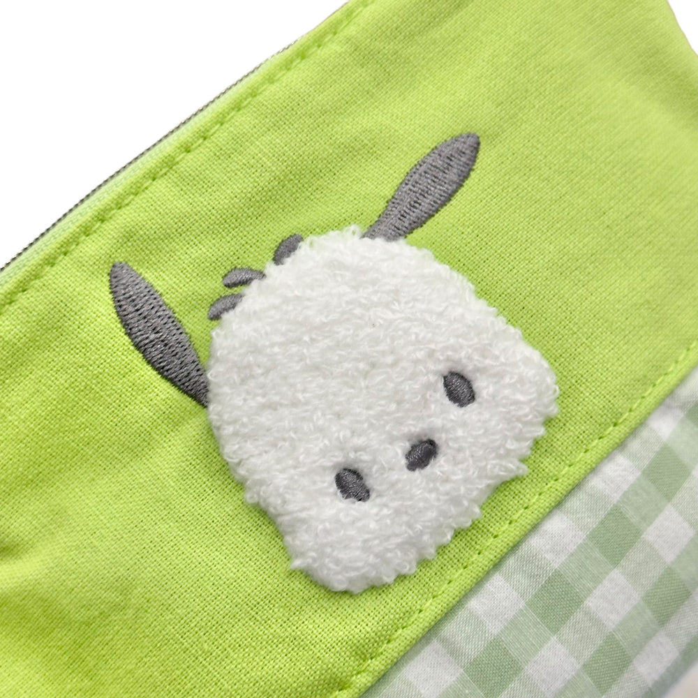 Pochacco "Chenille Gingham" Pouch