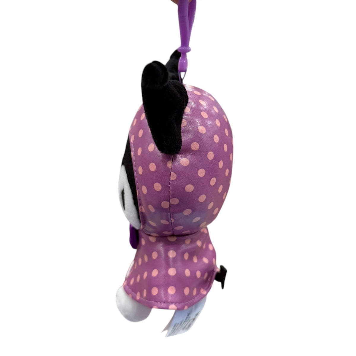 Kuromi "Raincoat" Mascot Clip On