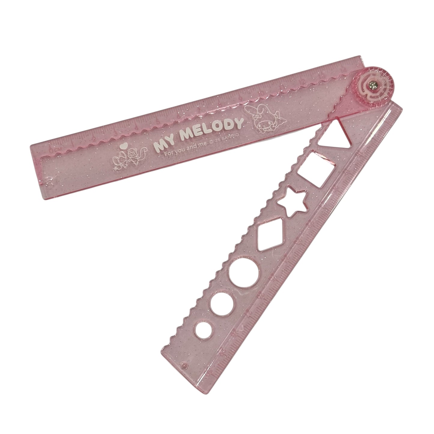 My Melody 30cm Shaped Ruler