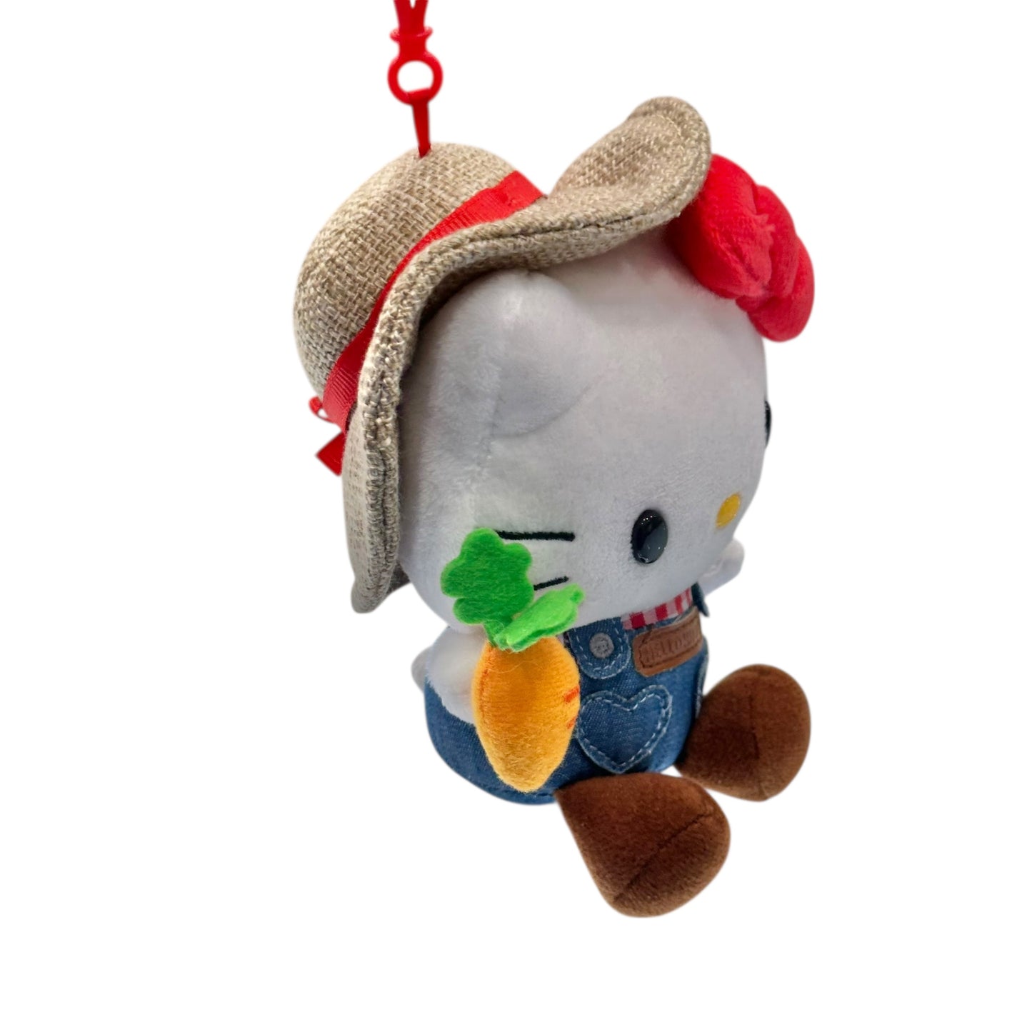 Hello Kitty "Farmer Occupation" Mascot Clip On