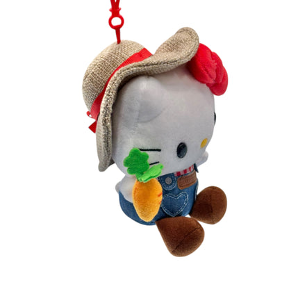 Hello Kitty "Farmer Occupation" Mascot Clip On