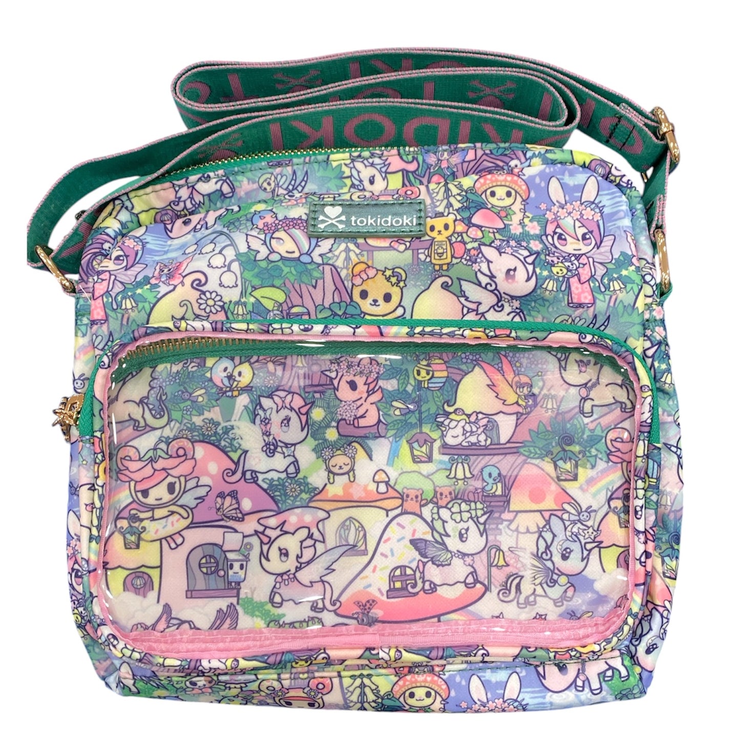 tokidoki "Forest Fairies" Clear Pocket Crossbody