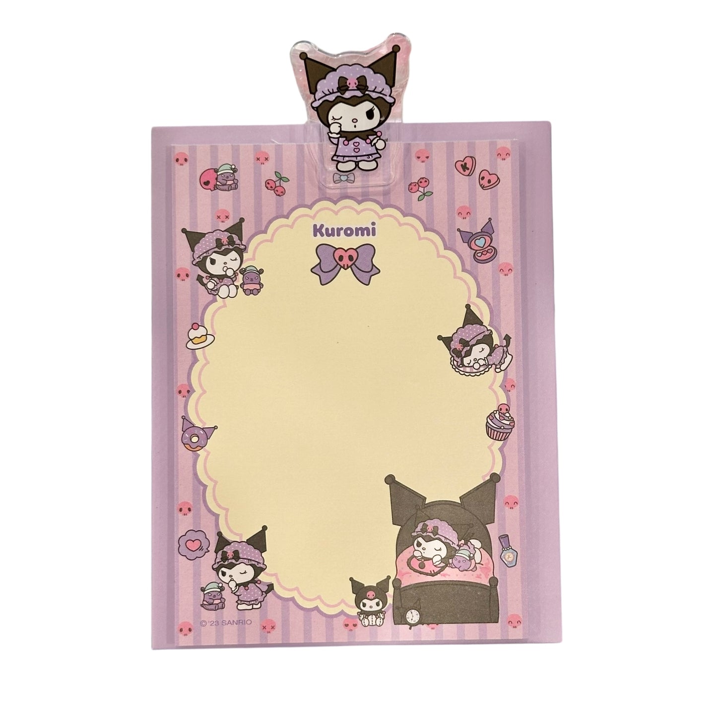Kuromi Mini Clipboard