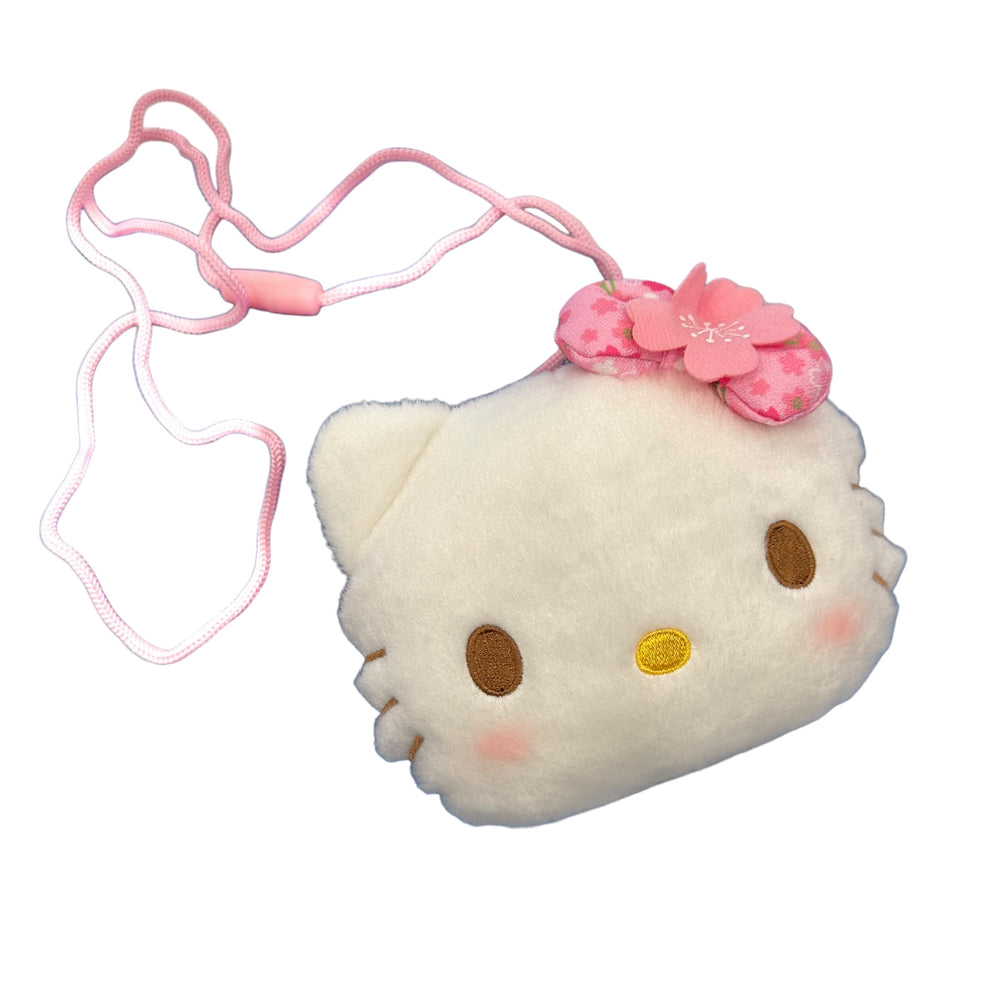 Hello Kitty "Sakura Kimono" Face Shoulder Pouch