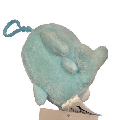 Hello Kitty "Blue Shark" Mascot Clip On