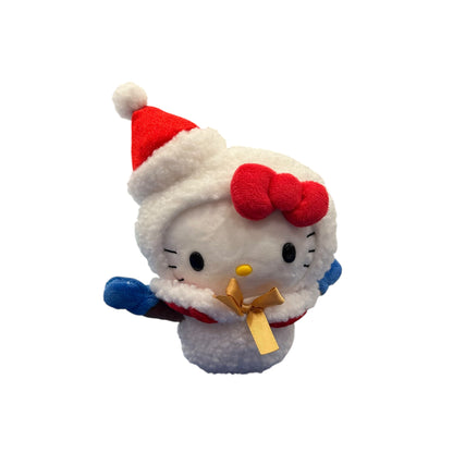 Hello Kitty "Santa Claus Costume Snow Man" Bean Doll