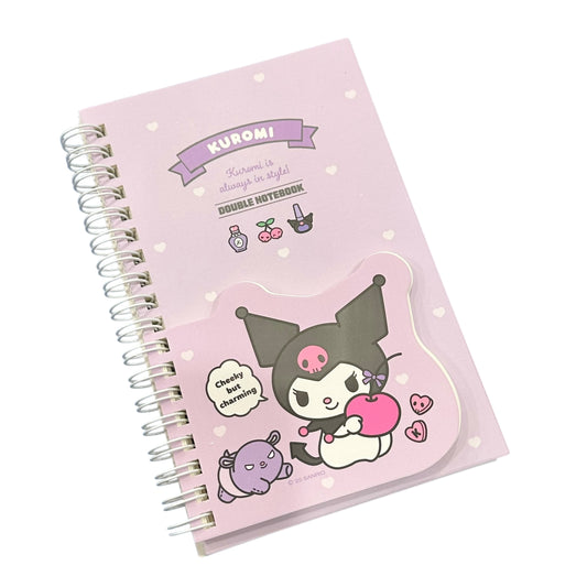 Kuromi Double Notebook