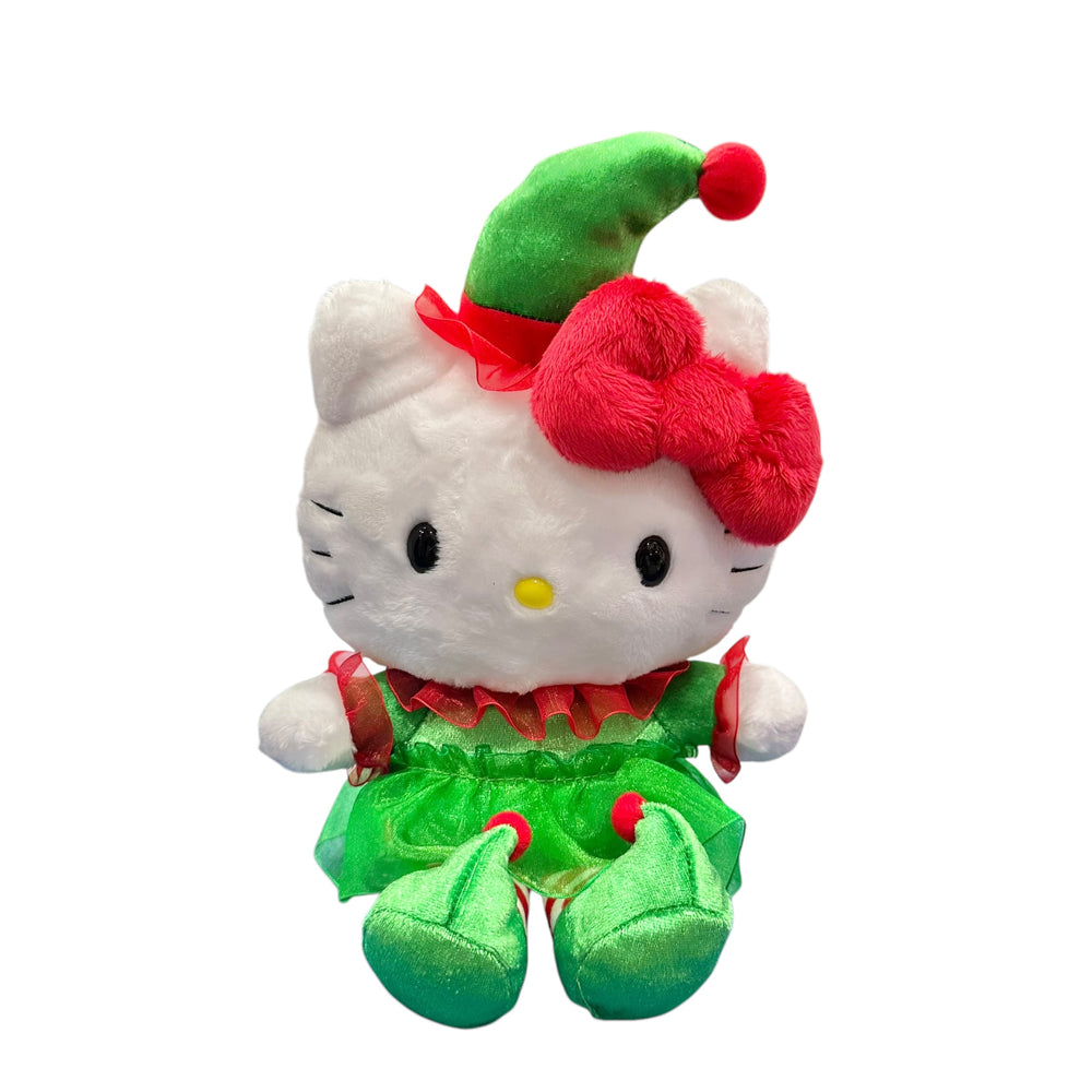 Hello Kitty "Green Elf" 8in Plush