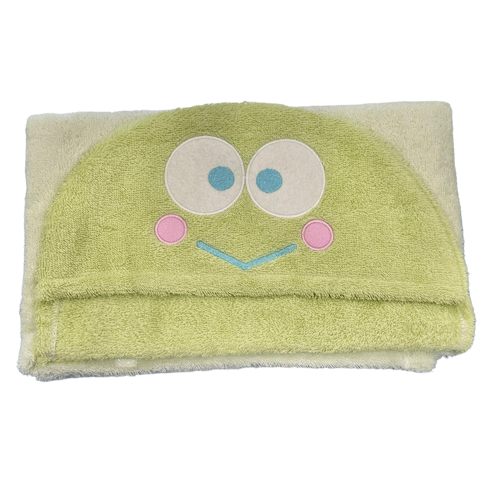 Keroppi Bath Towel w/ Hood