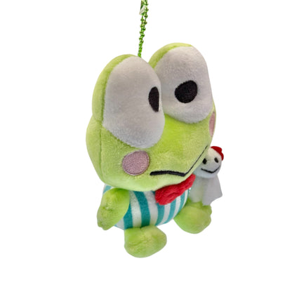 Keroppi "Handsome Friend" Backpack Keychain