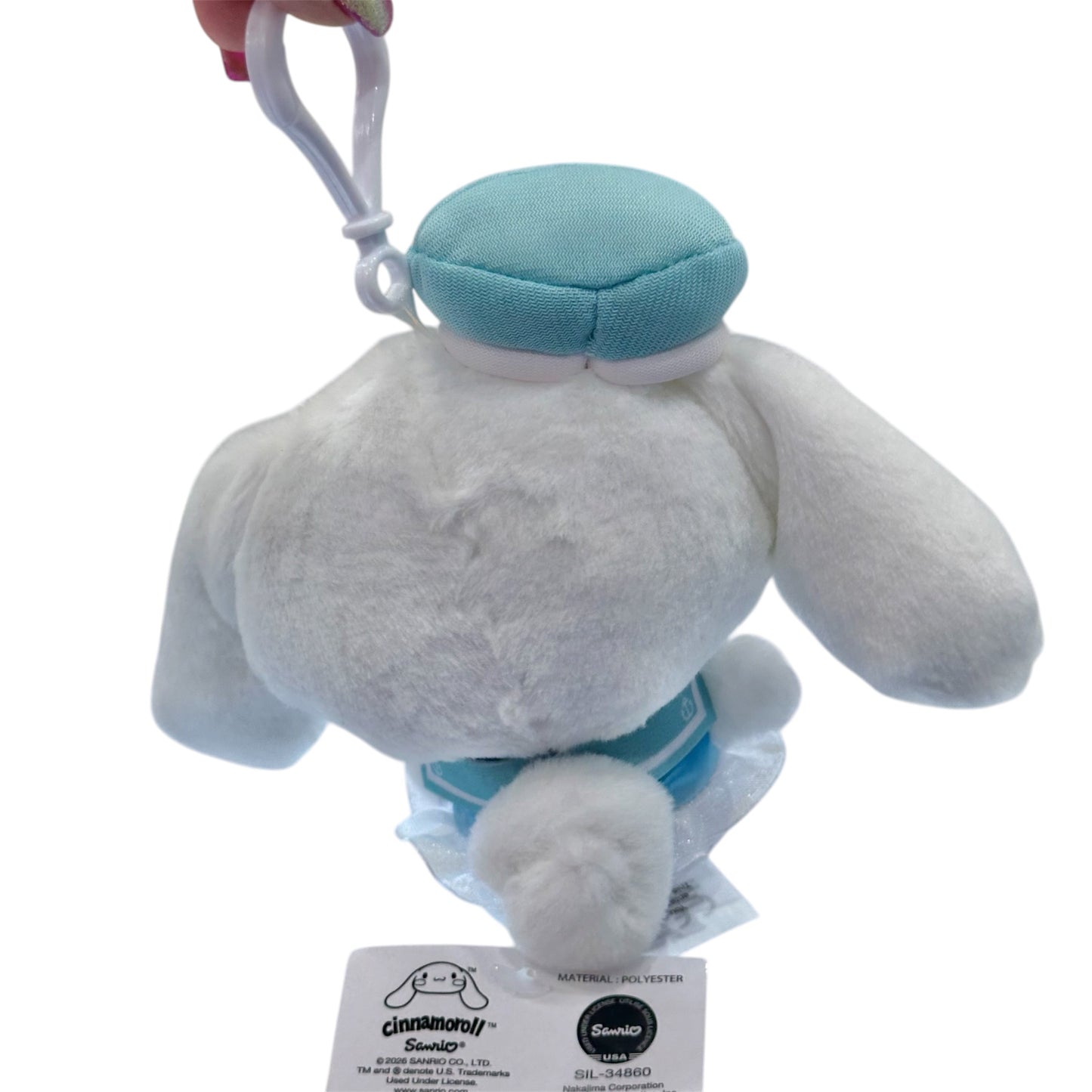 Cinnamoroll "Marine" Mascot Clip On