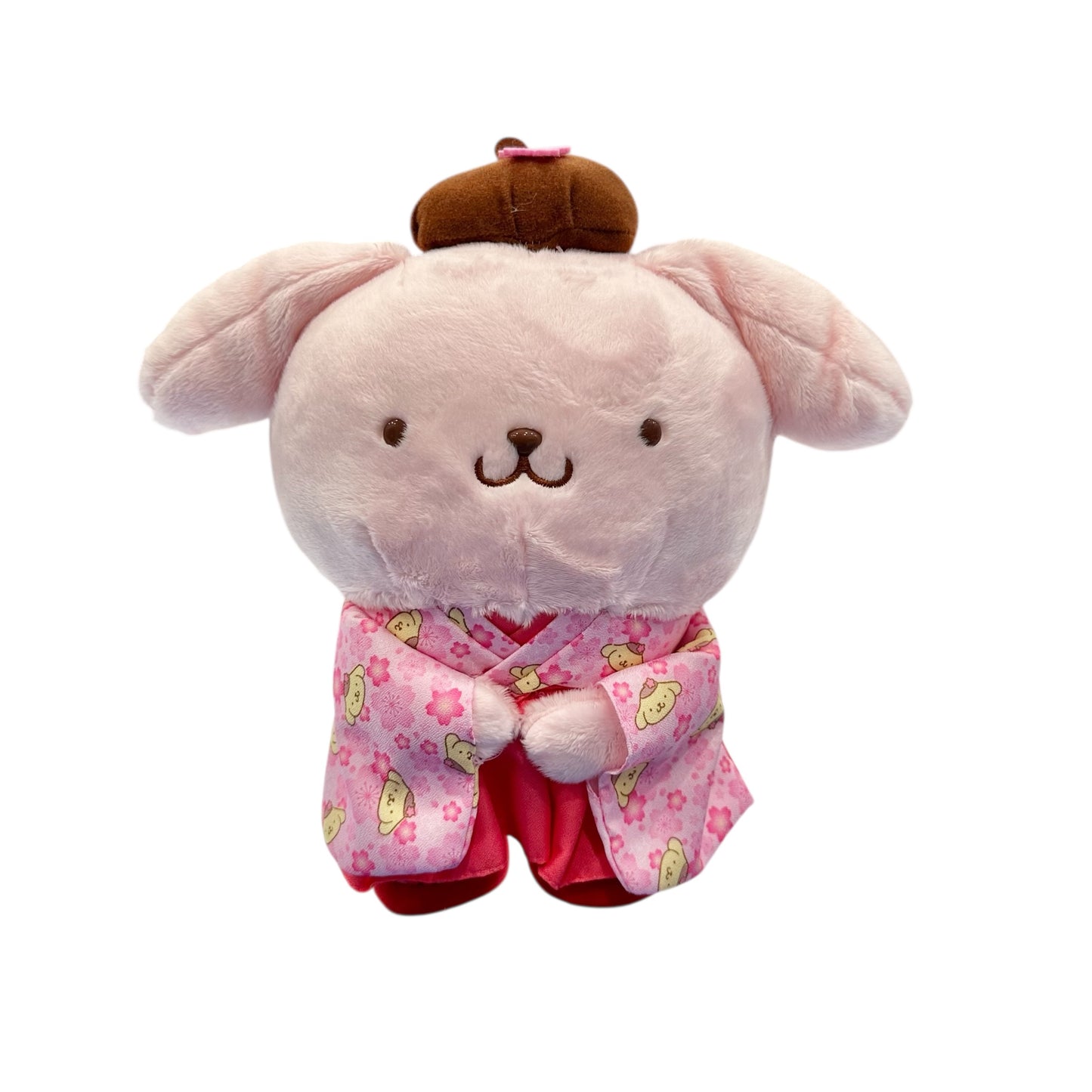 Pompompurin 10in "Sakura Kimono" Standing Plush