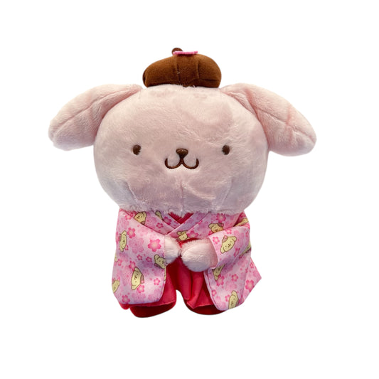 Pompompurin 10in "Sakura Kimono" Standing Plush