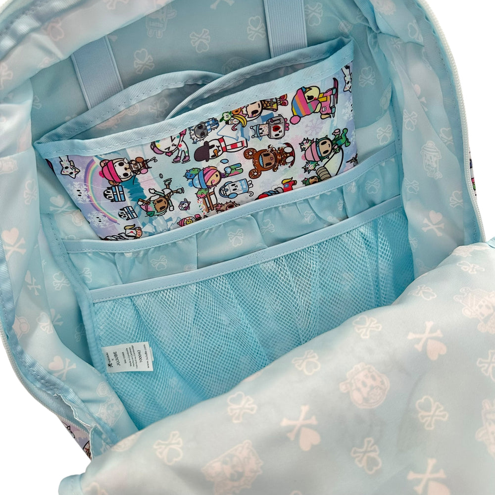 JuJuBe x tokidoki "Snow Day" Zealous Backpack